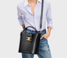 Load image into Gallery viewer, Celine Louise medium bucket bag in smooth calf
