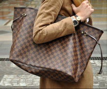 Load image into Gallery viewer, Louis Vuitton neverfull GM in damier
