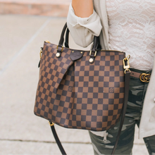 Load image into Gallery viewer, Louis Vuitton Siena MM in damier ebene