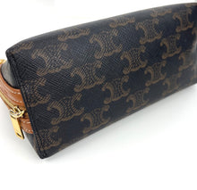 Load image into Gallery viewer, Celine clutch on chain in triomphe canvas and lambskin