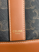 Load image into Gallery viewer, Celine medium bucket bag in triomphe canvas