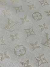 Load image into Gallery viewer, Louis Vuitton shine shawl white/gold