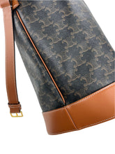 Load image into Gallery viewer, Celine medium bucket bag in triomphe canvas