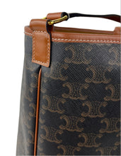 Load image into Gallery viewer, Celine medium bucket bag in triomphe canvas