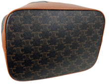 Load image into Gallery viewer, Celine medium bucket bag in triomphe canvas