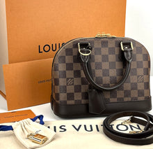 Load image into Gallery viewer, Louis Vuitton alma BB damier ebene