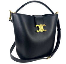 Load image into Gallery viewer, Celine Louise medium bucket bag in smooth calf