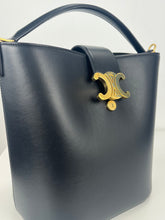Load image into Gallery viewer, Celine Louise medium bucket bag in smooth calf