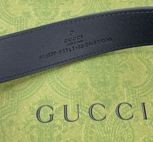 Load image into Gallery viewer, Gucci Double G belt beige ebony/black size 85