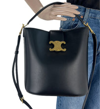 Load image into Gallery viewer, Celine Louise medium bucket bag in smooth calf