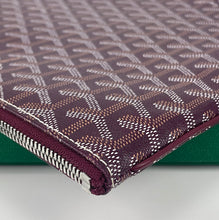 Load image into Gallery viewer, Goyard Senat GM pocket pouch in Burgundy