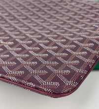 Load image into Gallery viewer, Goyard Senat GM pocket pouch in Burgundy