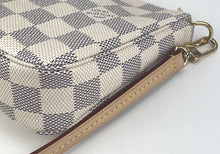 Load image into Gallery viewer, Louis Vuitton pochette accessories in damier azur canvas