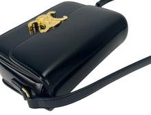 Load image into Gallery viewer, Celine triomphe teen in black shiny calf