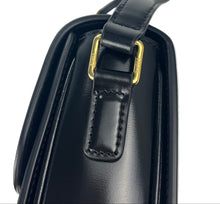 Load image into Gallery viewer, Celine triomphe teen in black shiny calf