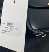 Load image into Gallery viewer, Celine triomphe teen in black shiny calf