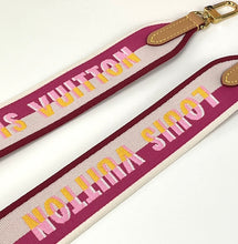 Load image into Gallery viewer, Louis Vuitton strap/  bandouliere in fuschia