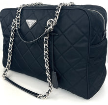 Load image into Gallery viewer, Prada quilted chain bowling bag