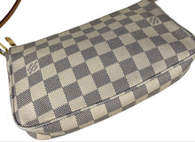Load image into Gallery viewer, Louis Vuitton pochette accessories in damier azur canvas