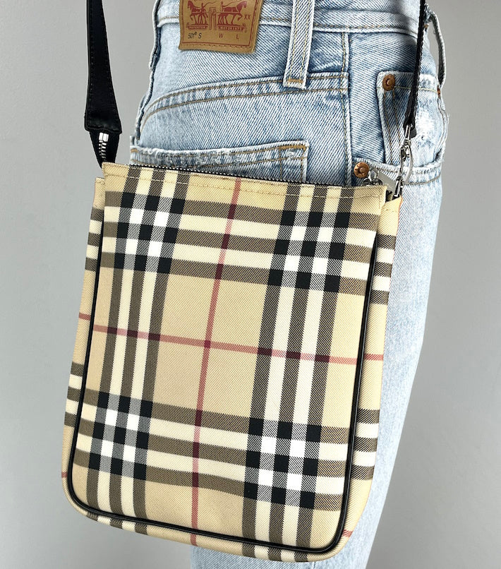 Burberry London store Check Crossbody