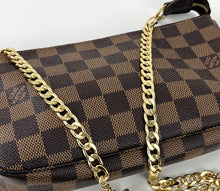 Load image into Gallery viewer, Louis Vuitton pochette accessories in damier ebene canvas