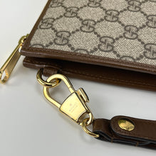 Load image into Gallery viewer, Gucci interlocking G jacquard zipped wristlet pouch