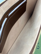 Load image into Gallery viewer, Gucci interlocking G jacquard zipped wristlet pouch