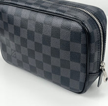 Load image into Gallery viewer, Louis Vuitton Toilet Pouch PM damier graphite