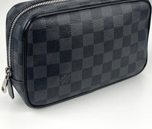 Load image into Gallery viewer, Louis Vuitton Toilet Pouch PM damier graphite
