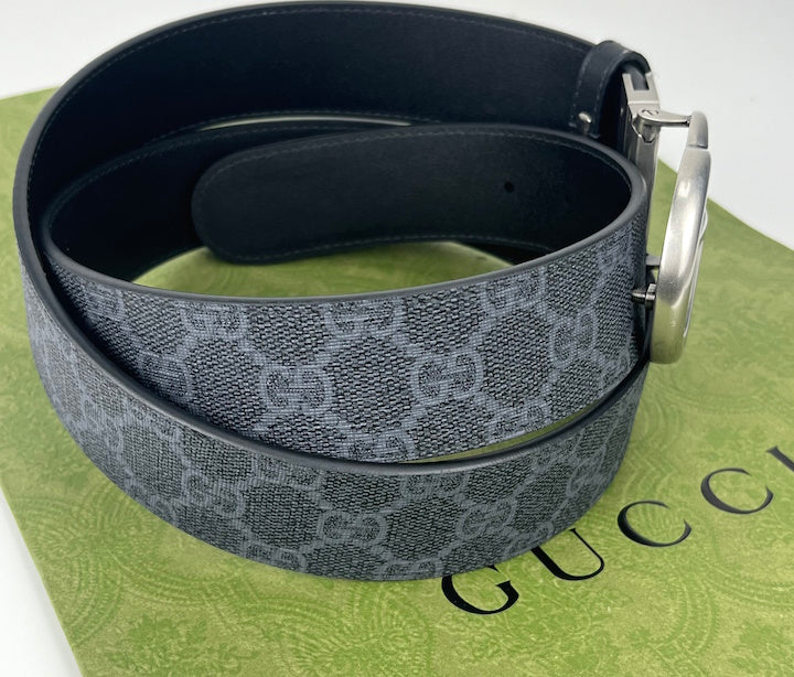 Gucci GG marmont unisex reversible belt supreme canvas
