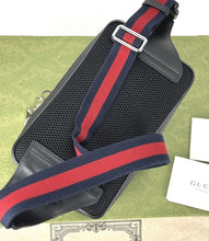 Load image into Gallery viewer, Gucci Supreme Web Stripe GG Canvas belt bag
