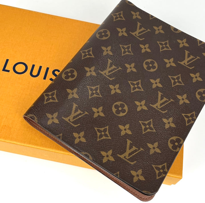 Louis Vuitton desk agenda cover in monogram – Lady Clara's Collection