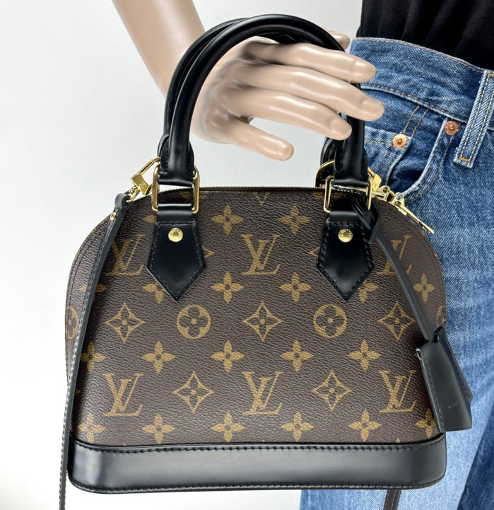 Monogram Alma Bb Lock Louis Vuitton Alma BB Bleu Lagoon Monogram