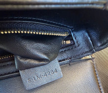 Load image into Gallery viewer, Celine triomphe teen in black shiny calf