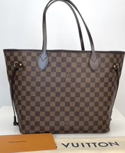 Load image into Gallery viewer, Louis Vuitton neverfull MM damier rose ballerine