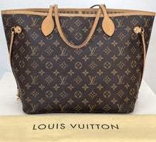 Load image into Gallery viewer, Louis Vuitton neverfull MM monogram