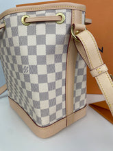 Load image into Gallery viewer, Louis Vuitton noe BB bucket bag in azur