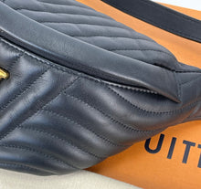 Load image into Gallery viewer, Louis Vuitton New Wave bum bag black leather
