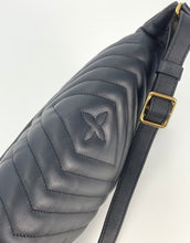 Load image into Gallery viewer, Louis Vuitton New Wave bum bag black leather
