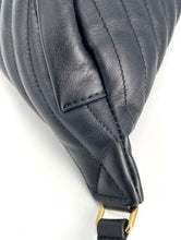 Load image into Gallery viewer, Louis Vuitton New Wave bum bag black leather