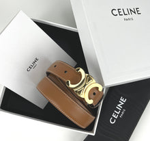 Load image into Gallery viewer, Celine medium triomphe belt size 85
