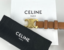 Load image into Gallery viewer, Celine medium triomphe belt size 85