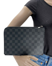 Load image into Gallery viewer, Louis Vuitton pochette jour PM damier graphite