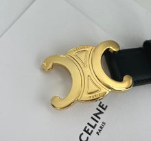 Load image into Gallery viewer, Celine medium triomphe belt size 85