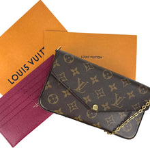 Load image into Gallery viewer, Louis Vuitton pochette felicie in monogram canvas