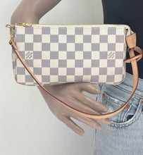 Load image into Gallery viewer, Louis Vuitton pochette accessories damier azur