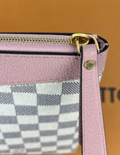 Load image into Gallery viewer, Louis Vuitton daily pouch in damier azur canvas