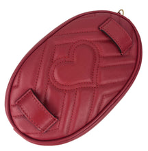 Load image into Gallery viewer, Gucci marmont matelasse belt beg in red size 75