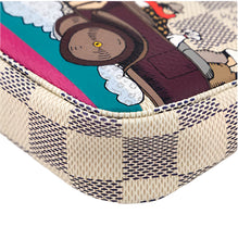 Load image into Gallery viewer, Louis Vuitton mini pochette azur hibiscus illustre