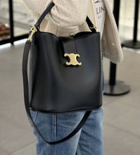 Load image into Gallery viewer, Celine Louise medium bucket bag in smooth calf